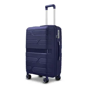 2023 mới tiên tiến du lịch PP hành lý xe đẩy vali Spinner Bánh Xe mang theo hành lý kiểm tra trong túi 20 24 28inch