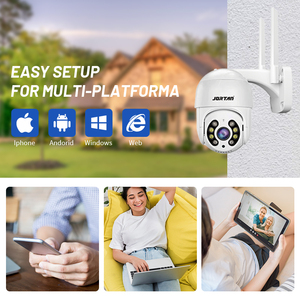 Kit de CCTV de 8 Canales con Cámaras Domo Resistentes a la Intemperie, Audio Bidireccional, Visión Nocturna, Sensor CMOS, Almacenamiento en la Nube Icsee, NVR de 3MP para Exteriores - Product Image 2