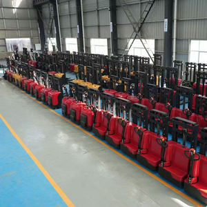 Chariot élévateur électrique neuf de marque chinoise 1-2 tonnes, mât à 2 étages, chariot élévateur à conducteur debout, capacité 1 tonne, garantie 1 an, prix usine, en promotion - Product Image 6