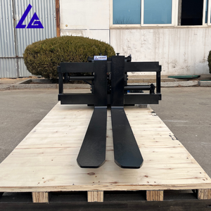 Усиленная гидравлическая вилка вместимостью 3 тонны, грузовая поддон, вилка для мини-экскаватора 1-5 тонн - Product Image 5