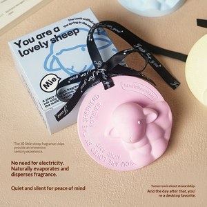 Pendentif d'aromathérapie solide Eau de Parfum au parfum d'agneau, senteur longue durée pour armoire, voiture, usage intérieur - Échantillon de luxe - Product Image 5