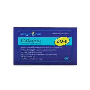 Easyinsmile Smart coulissant Dentaire Orthodontique Support Outil Métal Auto Ligature supports