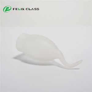 Abat-jour cylindrique industriel FELIX GLASS en verre borosilicate 3.3, fait main, écologique, garantie 3 ans, unique pour intérieur - Product Image 5