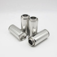 Vente en gros de boîtes de conserve aérosol vides de 200 ml personnalisées avec impression CMYK, boîtes métalliques pour peinture, pulvérisation automobile, agent de nettoyage