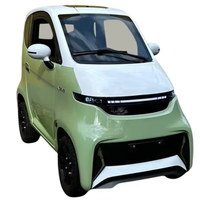 Voiture Électrique Cabine EEC L6e Haute Qualité pour Adultes, Scooter 4 Roues Sans Permis de Conduire, Véhicule à Énergie Nouvelle, 55km/h, Autonomie 80-130km, 2-3 Personnes