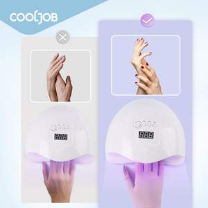 Guantes de uñas desechables unisex para todos los dedos con forma de mano logotipo personalizado suministro de belleza para salón de uñas - Product Image 2