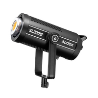 Lámpara Solar Godox SL300 III, Luz de Relleno LED para Transmisiones en Vivo, 300W, Lámpara de Iluminación para Niños, Lámpara de Fotografía para Estudio
