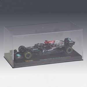 Haute qualité 1:43 2021 F1 AMG W12E #77 Bottas avec casque alliage métal voiture jouet Simulation voiture modèle pour la décoration - Product Image 5