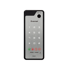 Evernet EN320F-N Digital Door <b>Lock</b> <b>Smart</b> Rim <b>Lock</b> Fingerprint + Password Grade C Security Steel Door NFC 100 Fingerprint EN320F- - Product Image 3