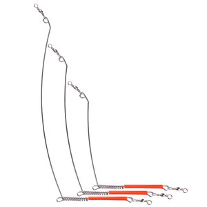Vente en gros de branches de bras de plate-forme de pêche en mer de 20cm 30cm 40cm avec émerillons en <span class=keywords><strong>fil</strong></span> inoxydable <span class=keywords><strong>pour</strong></span> accessoires de pêche en eau salée de poisson-chat - Product Image 2
