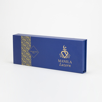 Boîte à parfum magnétique personnalisée en couleur, directement de l'usine, ensemble de boîtes rigides de 2 mm avec laminage mat et gaufrage pour les cosmétiques et les soins de la peau