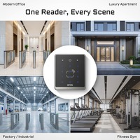 Lector de Códigos QR y Códigos de Barras NFC de Alto Rendimiento A33 AC8633 con Ethernet Wiegand para Control de Acceso en Edificios de Departamentos