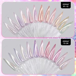 Vernis à ongles gel effet œil de chat diamant rêveur 24 couleurs JTING Unique Effect, OEM/ODM, personnalisation gratuite de la marque et du flacon. - Product Image 4