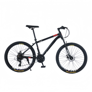 Bicicletta da Montagna Downhill 26 Pollici con Pneumatici Fat, Telaio in Acciaio al Carbonio, 27 Velocità, Freno a Disco, Ammortizzatore <span class=keywords><strong>MTB</strong></span> per Adulti, Ciclismo Fuoristrada - Product Image 3