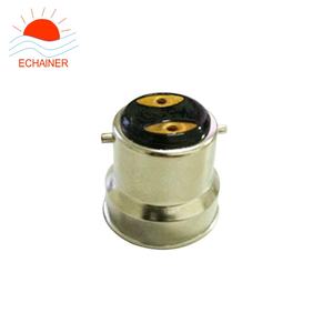 Couvercle de lampe <span class=keywords><strong>baïonnette</strong></span> en Nickel plaqué laiton, 10 pièces, Base B22 pour lumière incandescente et support de lampe LED - Product Image 3