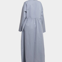 Abaya personnalisée 100% coton avec cordon de serrage, noire, vente en gros, fabricants, vêtements islamiques unis, Dubaï, Ramadan, Eid