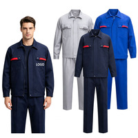 Ropa de Trabajo Antiestática al por Mayor, Uniformes Industriales Unisex, Trajes de Construcción, Ropa de Trabajo, Personalizable para Talleres