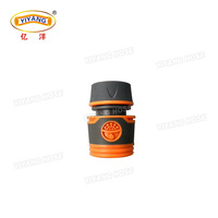 Connecteur rapide de tuyau d'arrosage encliquetable en plastique de 12mm Connecteur d'eau extérieur doux pour matériau ABS et PP extérieur de 1/2 "de diamètre