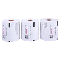 Rollo de papel térmico Papel de caja registradora 80mm 57mm para recibo de cajero POS ATM