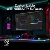Hyperx Pulsefire Hase 2 Mouse Gaming nirkabel, Mouse Gaming sangat ringan 61g 100 jam baterai alibaba belanja Online