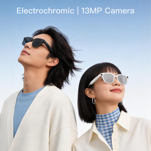 2026 Smart Glasses AI Assistant 13MP Camera 2K Video Recording for <b>Speaker</b> <b>Microphone</b> IPX5 Waterproof Real-time Electrochromic - Product Image 1