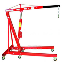 Grue de sol portable, grue de moteur pliable, mini grue de déplacement de voiture, grue pliable