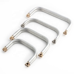 Trọng lượng nhẹ góc 5.5inch, 6 inch, 7inch 7.5 inch, 8inch 10 inch nhôm xử lý khung cho túi làm - Product Image 4