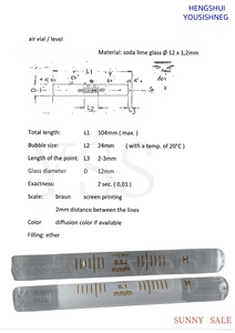 Laut Draw Custom ized Accuracy 0.02 Hochwertige <span class=keywords><strong>Big</strong></span> Ground Glass <span class=keywords><strong>Bubble</strong></span> <span class=keywords><strong>Level</strong></span> 104*12mm - Product Image 2
