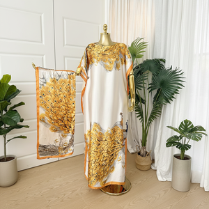 flowy casual summer dress Trendy Shaded Kaftan Suit main image 1