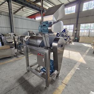 Trituradora de jugo de fruta industrial, exprimidor, máquina de pulpa de mango, línea de producción de jugo concentrado - Product Image 6