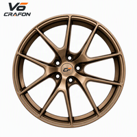 Velg Mobil Penumpang Tempa Khusus CF 19 20 21 Inch 5x114.3 COCOK untuk XA50 Highlander XU70 NX300 SUV ODM