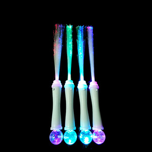 Fiber Optic <strong>Wand</strong> <strong>Light</strong> up Glow Stick LED Colorful Flashing <strong>Wands</strong> for Halloween Christmas Neon Party Favors - Product Image 1