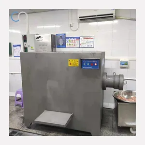 Low-Priced Commercial Industrial Frozen Meat Grinder Machine for Restaurant Use for Frozen Meat Mixing Mincer