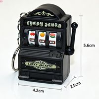 QQ Mode Trend Sleutelhanger Speelgoed Fruitmachine Sleutelmachine Sleutelhanger Gepersonaliseerde Creatieve Auto