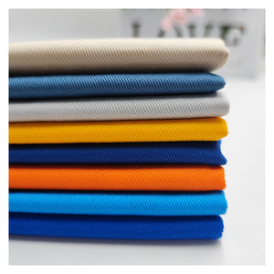 A2176 16*12 260gsm tissu sergé <span class=keywords><strong>Chino</strong></span> tissé teint tissu <span class=keywords><strong>100</strong></span> <span class=keywords><strong>coton</strong></span> vêtements de travail pour hommes - Product Image 2