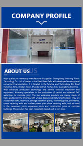 Banda impermeabilizzante in PVC, adatta per l'impermeabilizzazione di scantinati con rivestimento in membrana per calcestruzzo - Product Image 2