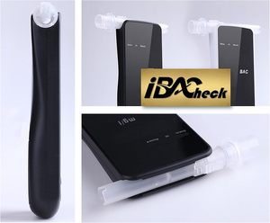 Chuyên Nghiệp 2-inch màn hình cảm ứng hiển thị <span class=keywords><strong>breathalyzer</strong></span> 65k đầy đủ thông tin Bộ nhớ lớn cảm biến điện hóa tùy chọn BT máy in - Product Image 5