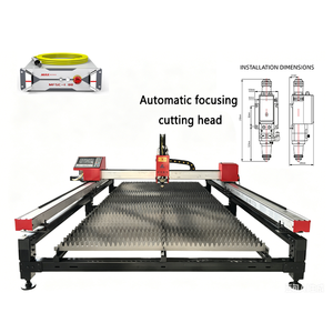 High-Power China Factory 1500W 2000W 3000W 3KW 3015 Cnc Mini Metal Fiber Laser Cutting <b>Machine</b> for Metal - Product Image 1