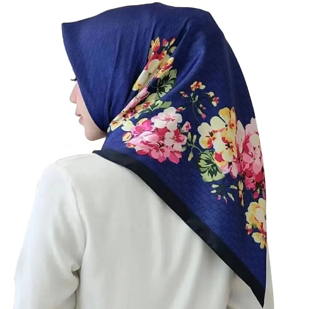 Vente en gros de différents modèles imprimés hijab écharpe foulard hijab châle
