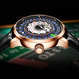 Reloj Mecánico PINDU NUEVO con Esfera Giratoria, Movimiento Japonés NH35, Cristal de Zafiro, Resistente al Agua, Reloj Automático de Lujo y Moda para Hombre - Product Image 4