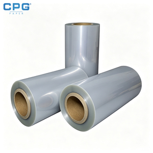 Rollo de Película Retráctil PETG Personalizada, Grado Estándar 30-50 Micras, Película Transparente Termoencogible para Etiquetas de Botellas, Fabricación OEM - Product Image 1
