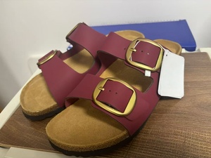 <span class=keywords><strong>Mules</strong></span> <span class=keywords><strong>Birkenstock</strong></span> pour femmes, légères, imperméables, antidérapantes, à bout fermé, plateforme en PU et caoutchouc, toutes saisons - Product Image 3