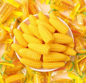 Gummies di frutta all'arancia di mais snack nostalgici caramelle nuziali al gusto di mais glutinoso nero - Product Image 4