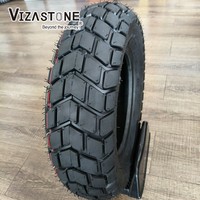 Neumático de motocicleta personalizado de fábrica 130/90-10 C39 con 50% de caucho natural, neumático de scooter de bloque masivo para terrenos fangosos y aventuras en safari.