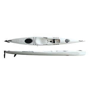 Nouvelle arrivée en chine usine LLDPE coque simple surf ski <span class=keywords><strong>Kayak</strong></span> canoë bateau 5m - Product Image 4