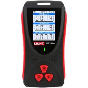 UNI-T UT334A Testeur de dose de rayonnement haute précision Détection bêta/<span class=keywords><strong>gamma</strong></span>/rayons X Alarme de dose personnelle de rayonnement nucléaire Audible - Product Image 6