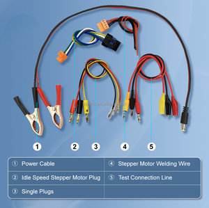 ชุดทดสอบคอยล์จุดระเบิดรถยนต์ <span class=keywords><strong>DB</strong></span>-3A พร้อมมอเตอร์สเต็ปปิ้ง วาล์วแม่เหล็กไฟฟ้า หัวฉีด และชุดควบคุมแอคทูเอเตอร์ - Product Image 6