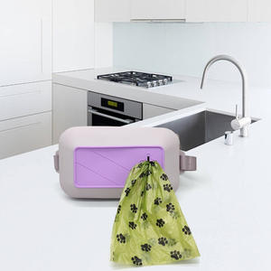 Bolsa para tratar perros 2 en 1, dispensador de bolsas para caca de perro, bolsa de silicona para tratar, bolsa de residuos para mascotas, cachorros, entrenamiento, caminar, senderismo - Product Image 6