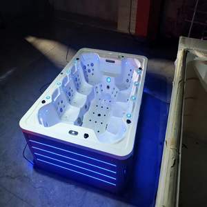 <span class=keywords><strong>Oasis</strong></span> para el Patio Trasero, Jacuzzi con Hidromasaje para 5-10 Personas, Bañera de Hidromasaje con Luces, <span class=keywords><strong>Spa</strong></span>, Sauna, Jacuzzi Exterior - Product Image 3