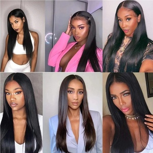 Extensiones de Cabello Humano de Calidad Superior con Cierre de Encaje, Suaves y Sedosas, Pre-Desplumadas, Nudos Decolorados, Línea de Cabello Natural, Piezas de Cabello Virgen para Uso Diario Femenino - Product Image 6